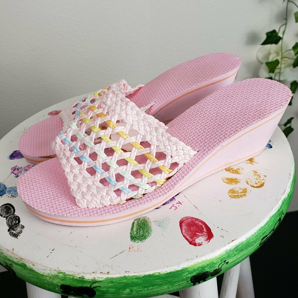 Rainbow Foam Slip On